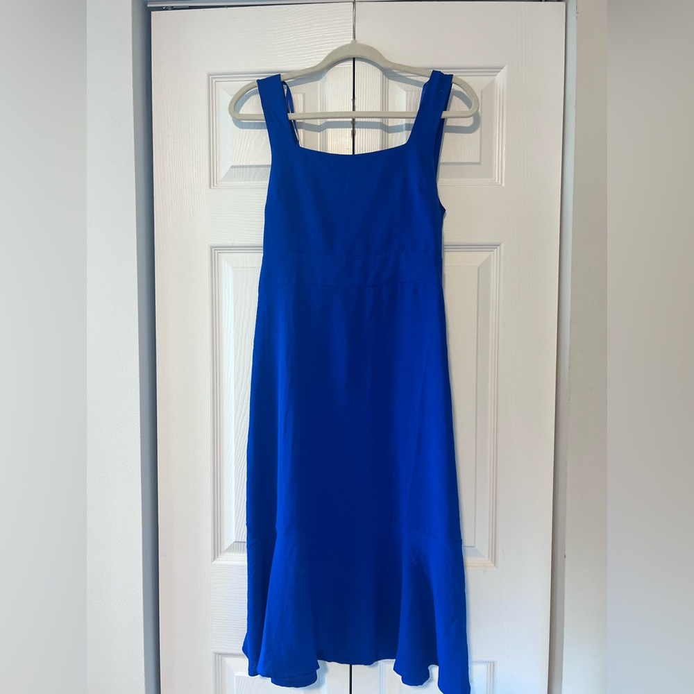 Move out sale: NEW Royal Blue Sleeveless Dress